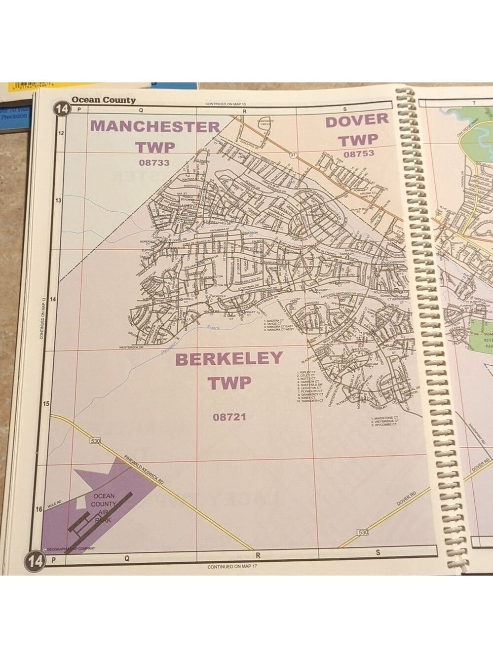 Geographia Monmouth Ocean County New Jersey Atlas 2003 - Picture 12 of 16